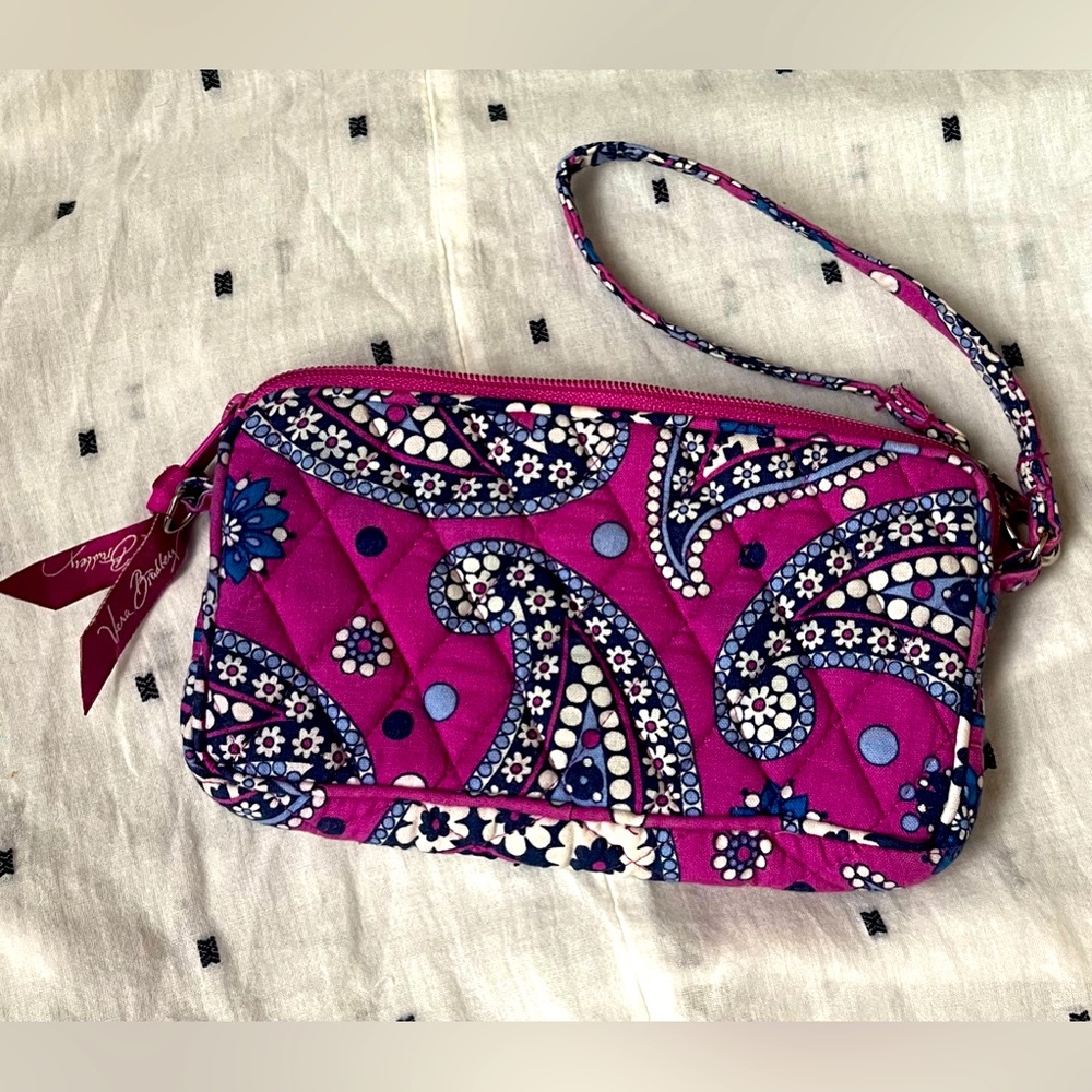 Vera Bradley zipper Wallet‎ two compartment